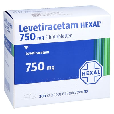 Levetiracetam HEXAL 750 mg