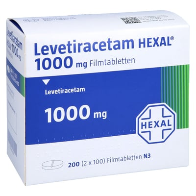 Levetiracetam HEXAL 1000 mg