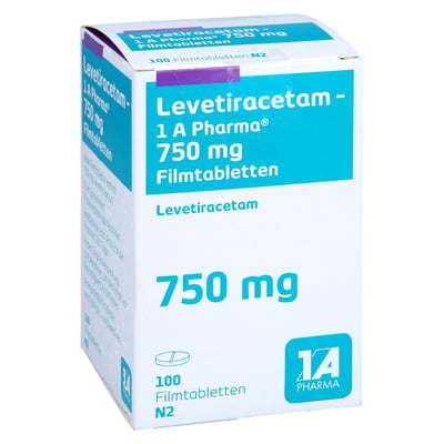Levetiracetam-1A Pharma 750 mg