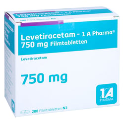 Levetiracetam-1A Pharma 750 mg