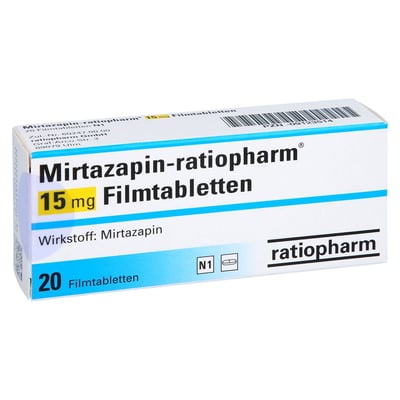 Mirtazapin-ratiopharm 15 mg