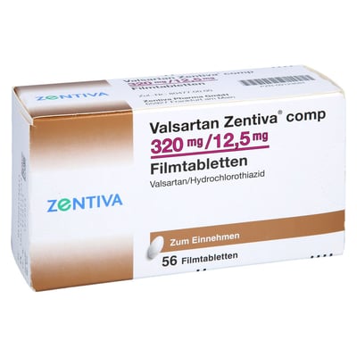 Valsartan Zentiva comp 320 mg/12,5 mg