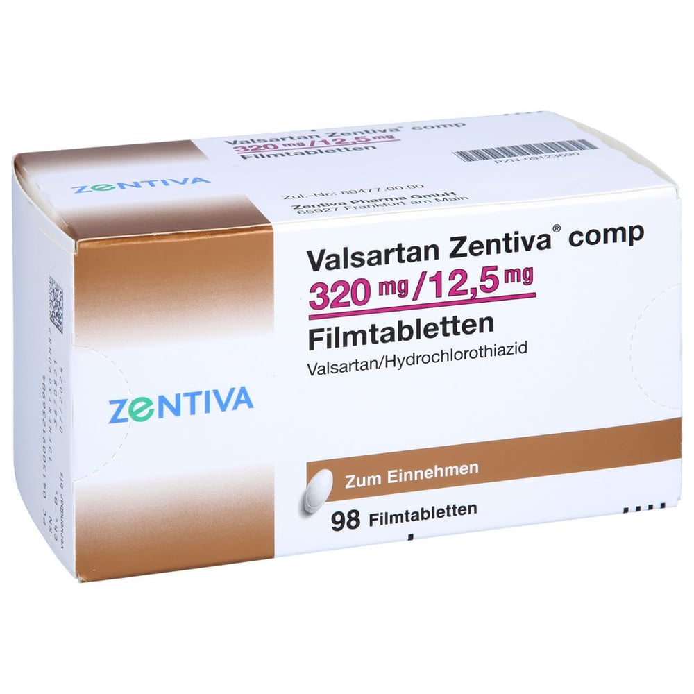 Valsartan Zentiva comp 320 mg/12,5 mg
