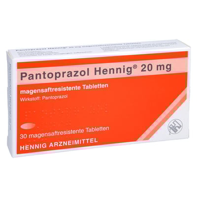 Pantoprazol Hennig 20 mg