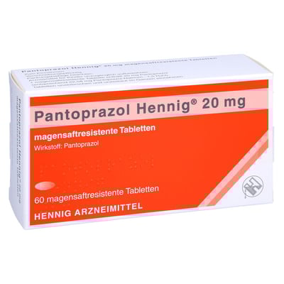 Pantoprazol Hennig 20 mg