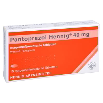 Pantoprazol Hennig 40 mg