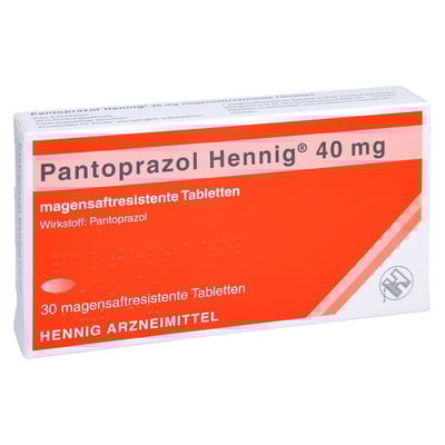 Pantoprazol Hennig 40 mg
