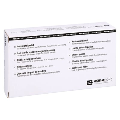 Holzmundspatel Unsteril