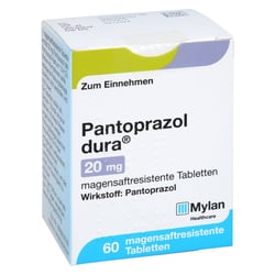 Pantoprazol dura 20 mg