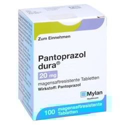 Pantoprazol dura 20 mg