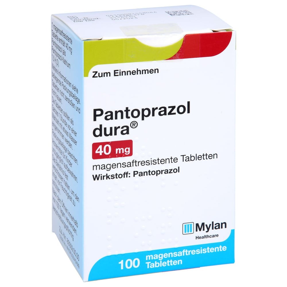 Pantoprazol dura 40 mg
