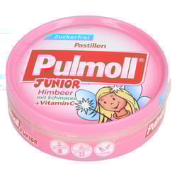 Pulmoll Junior Himbeere Echinacea+Vitamin C zuckerfei