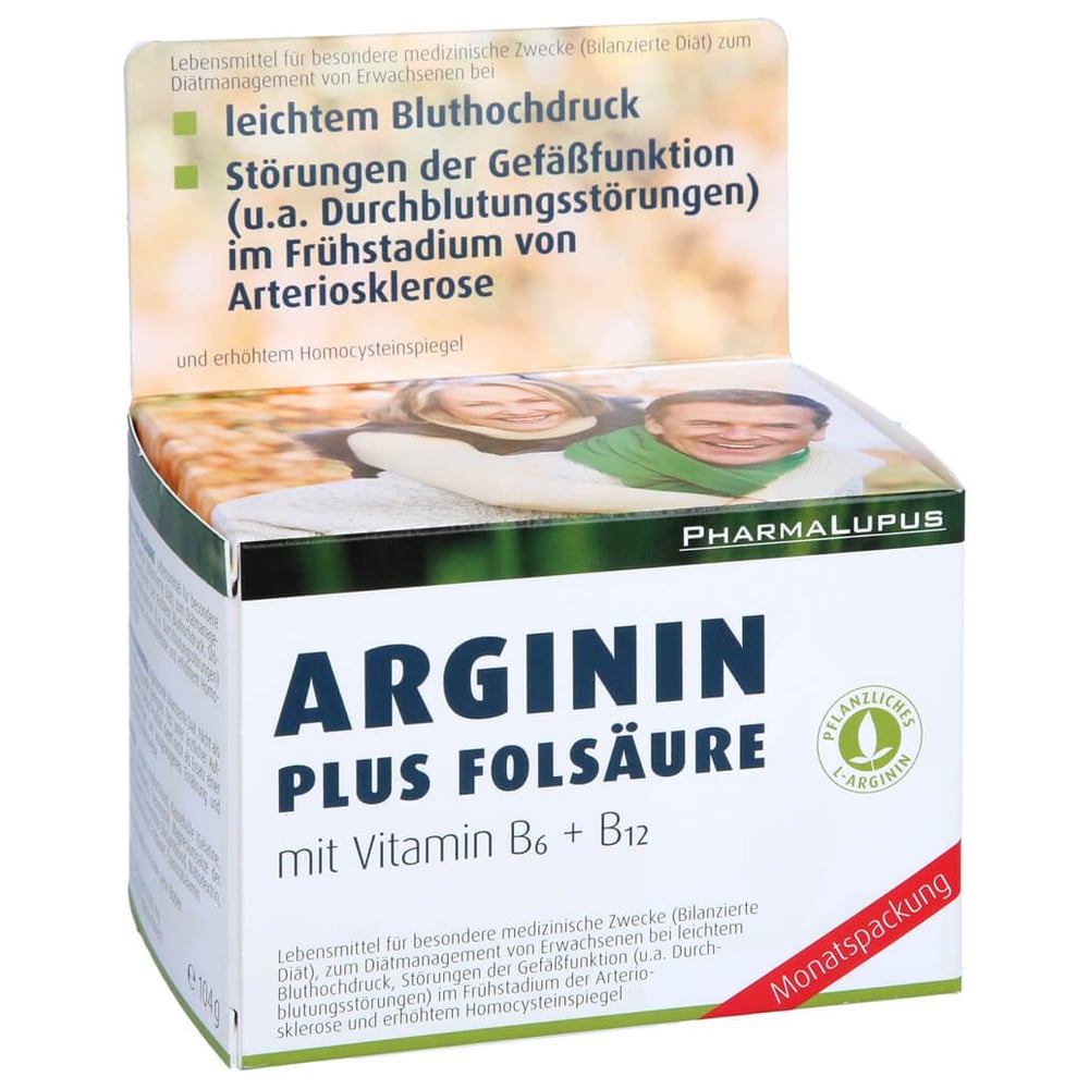 Arginin plus Folsäure