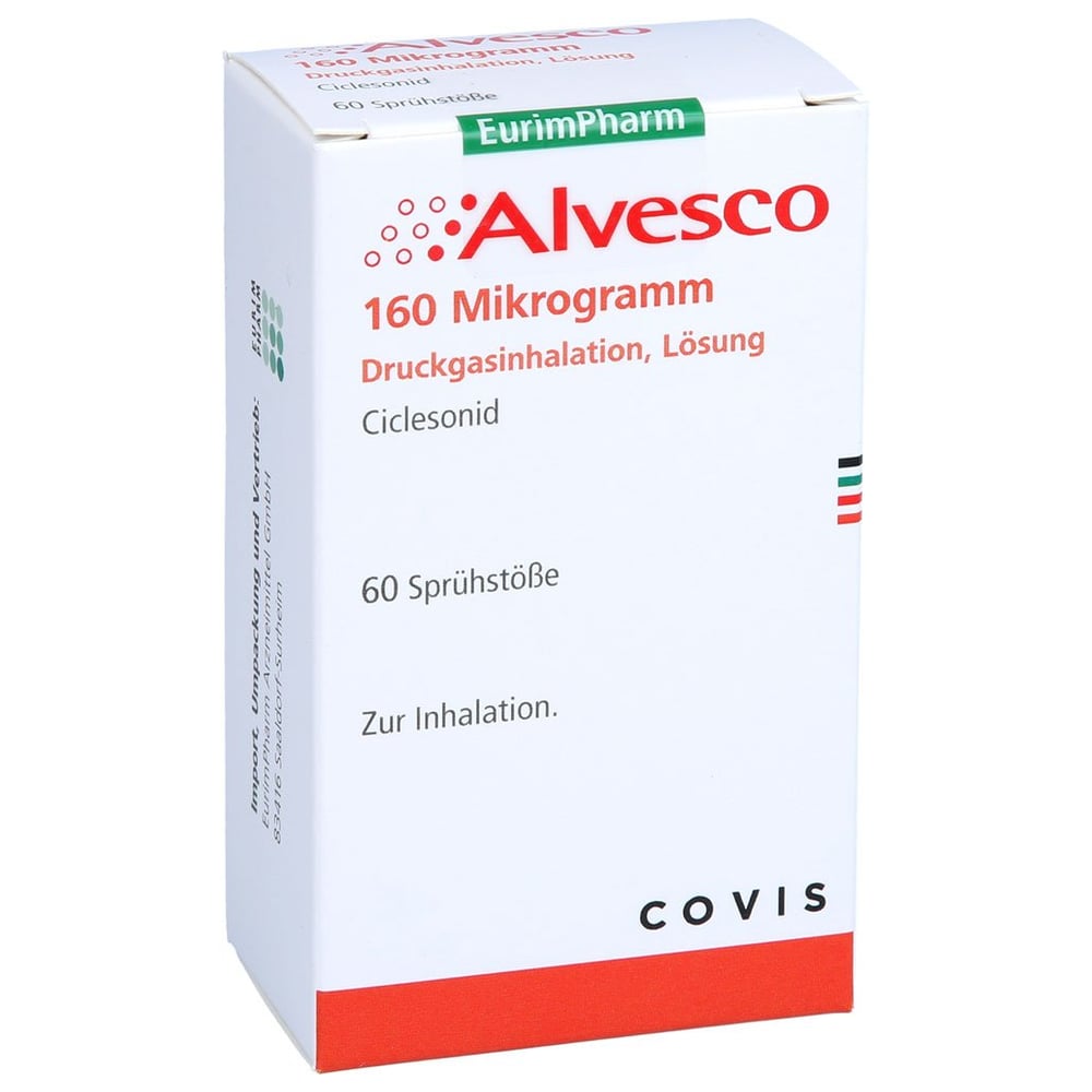 Alvesco 160 Mikrogramm Druckgasinhalation