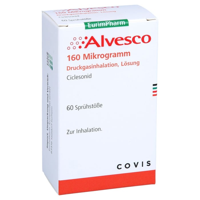 Alvesco 160 Mikrogramm Druckgasinhalation