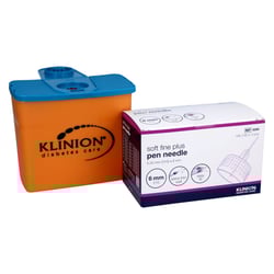 Klinion Soft fine plus Kanülen 6 mm 31 G 0,25 mm +Kanülen-Box
