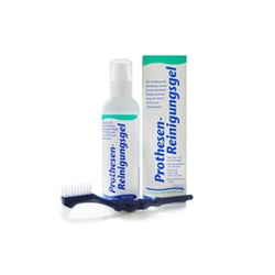 K+K Prothesenreinigungsgel+Reinigungsbürste