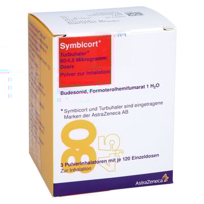 Symbicort Turbuhaler 80/4,5 Mikrogramm/Dosis