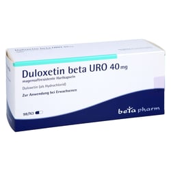 Duloxetin beta Uro 40 mg