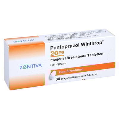 Pantoprazol Winthrop 20 mg