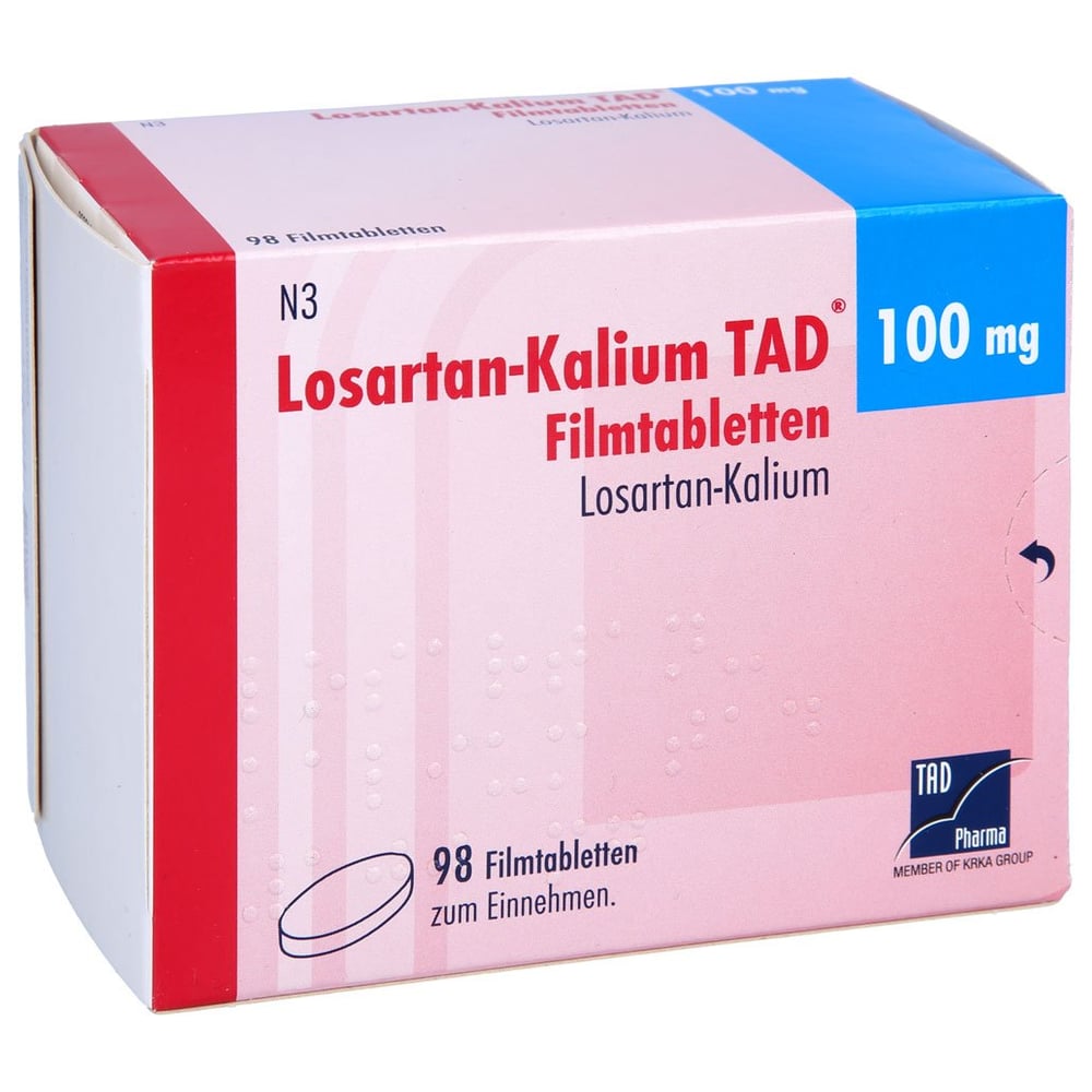 Losartan-Kalium TAD 100 mg
