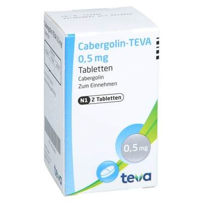 Cabergolin-TEVA 0,5 mg Produktbild 1
