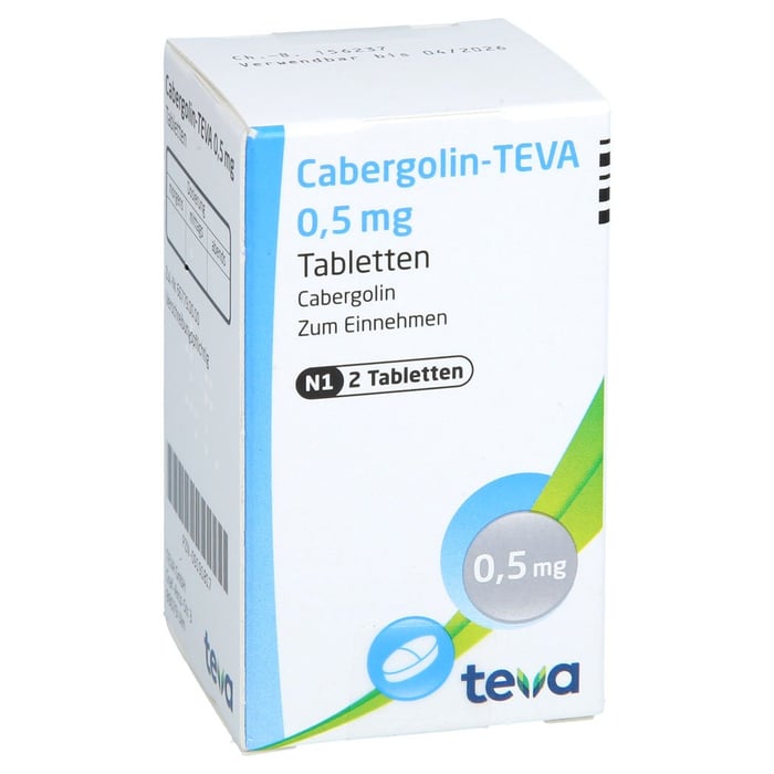 Cabergolin-TEVA 0,5mg