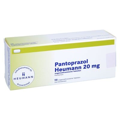 Pantoprazol Heumann 20 mg