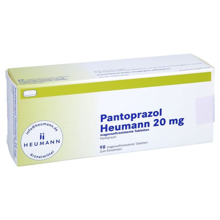 Pantoprazol Heumann 20mg