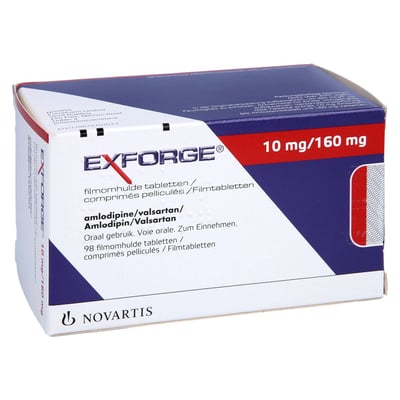 Exforge 10 mg/160 mg