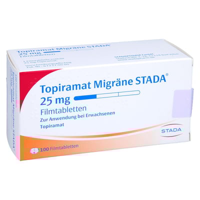 Topiramat Migräne STADA 25 mg