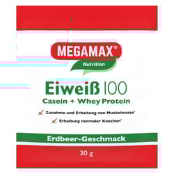 Eiweiss 100 Erdbeer Megamax