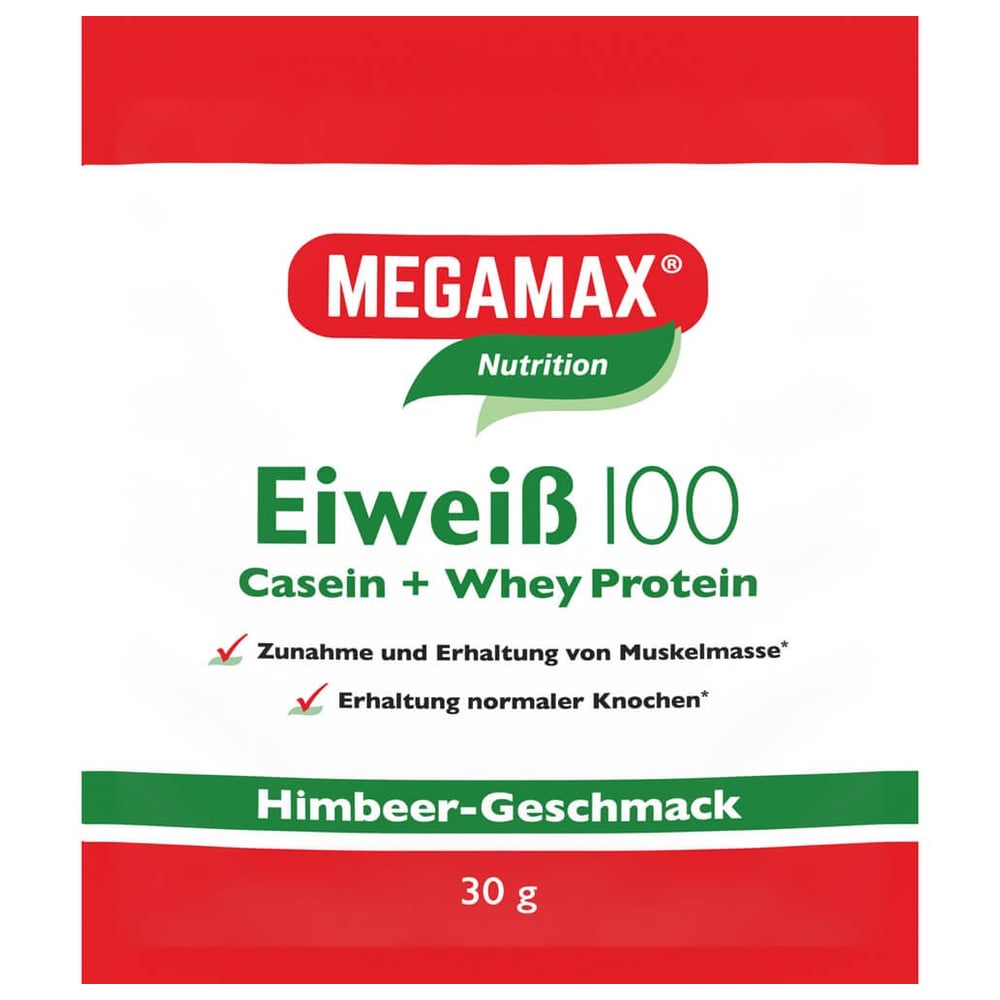 Eiweiss 100 Himbeer Megamax
