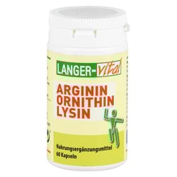 Arginin/ornithin 1000 mg/TG Kapseln