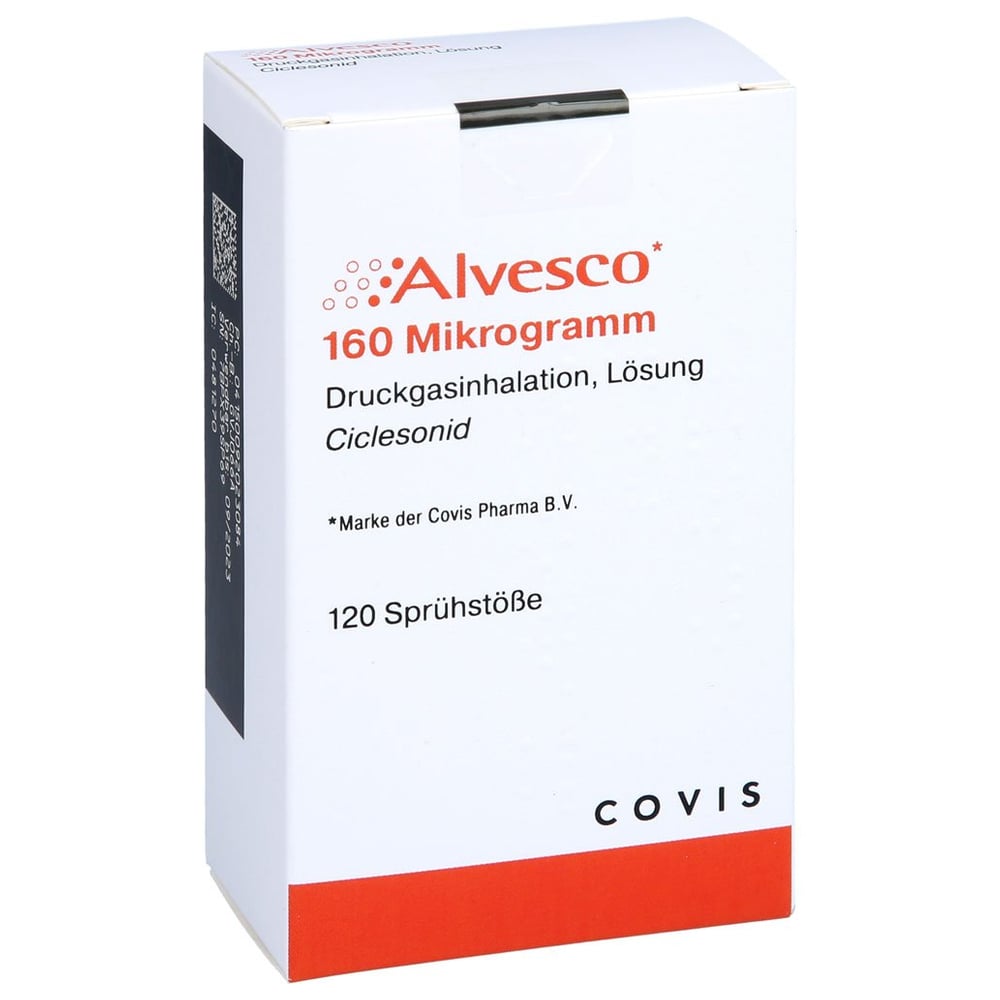 Alvesco 160 Mikrogramm Druckgasinhalation