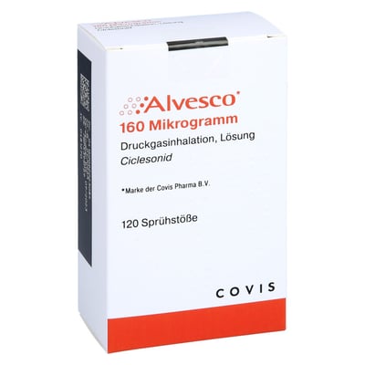 Alvesco 160 Mikrogramm Druckgasinhalation