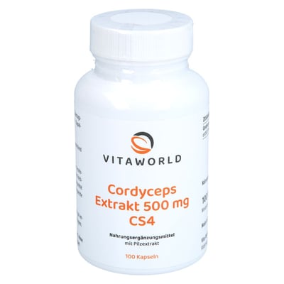 Cordyceps Extrakt 500 mg Kapseln