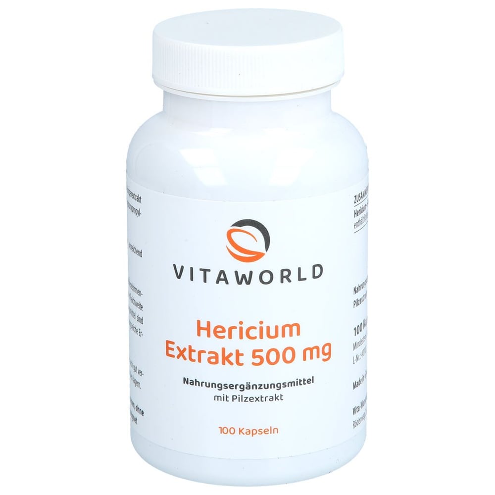 Hericium Extrakt 500 mg Kapseln