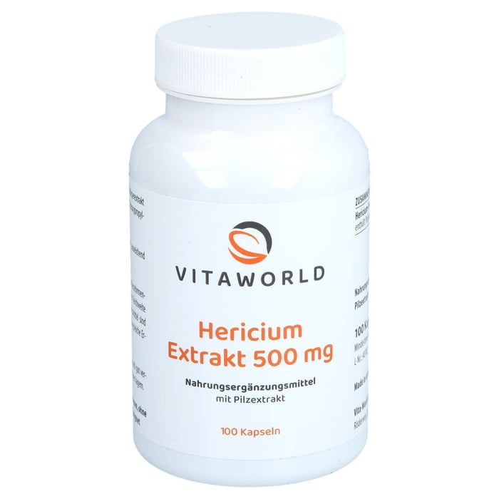 Hericium Extrakt 500 mg Kapseln