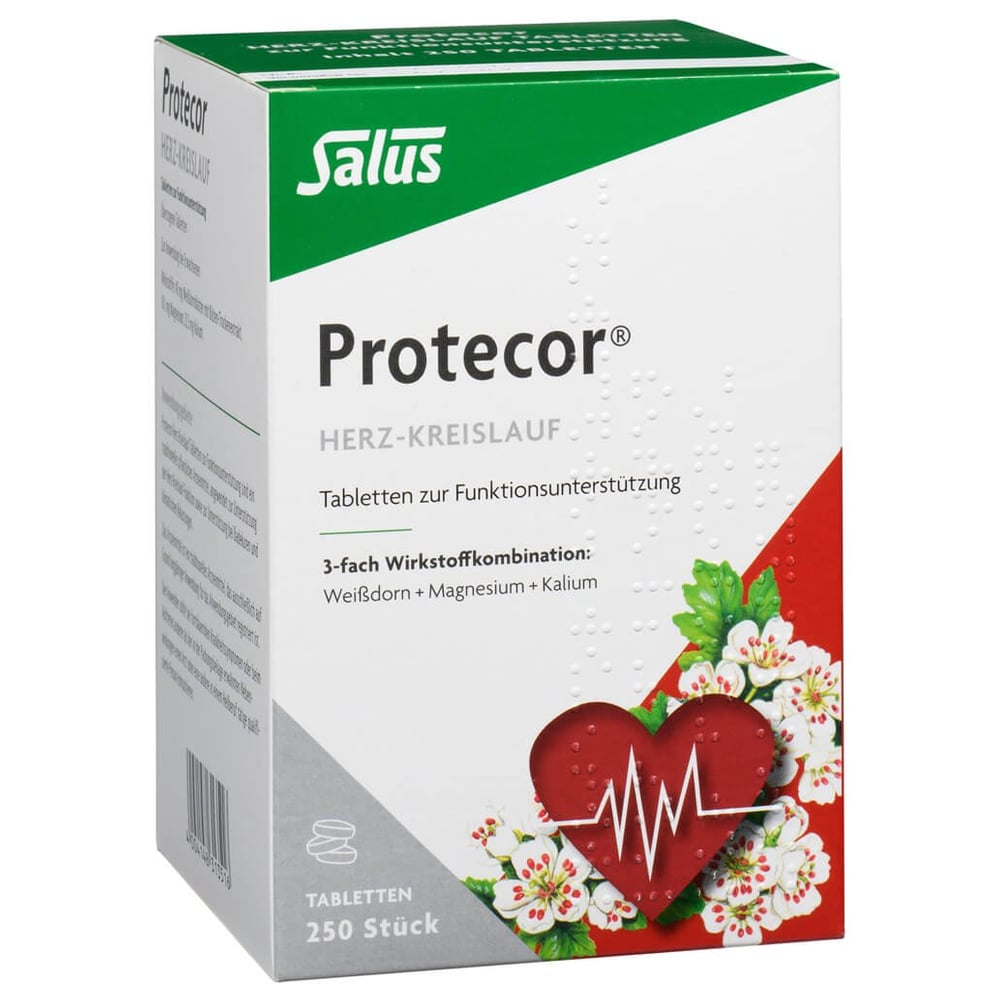 Protecor Herz-Kreislauf Tabl.z.Funktionsunt.Salus