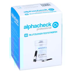 Alphacheck professional Blutzuckerteststreifen