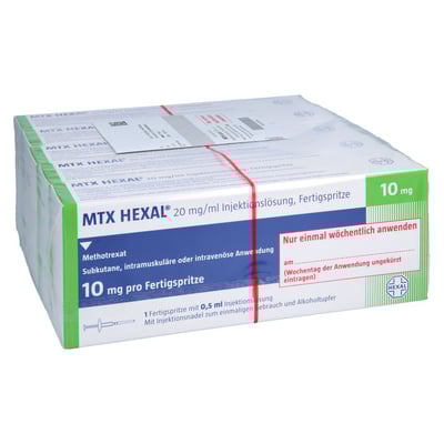 Mtx Hexal 10mg (20mg/ml) Injektionslösung