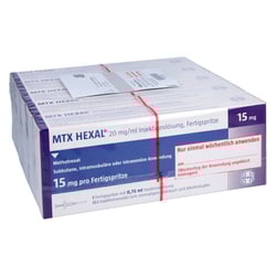 Mtx Hexal 15mg (20mg/ml) Injektionslösung