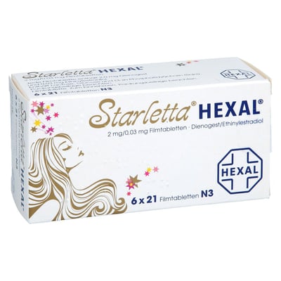 Starletta HEXAL 2 mg/0,03 mg