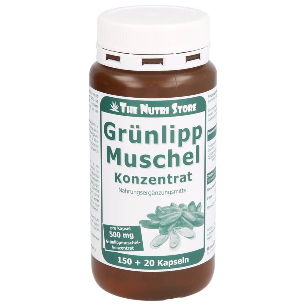 Grünlipp Muschel 500mg Konzentrat