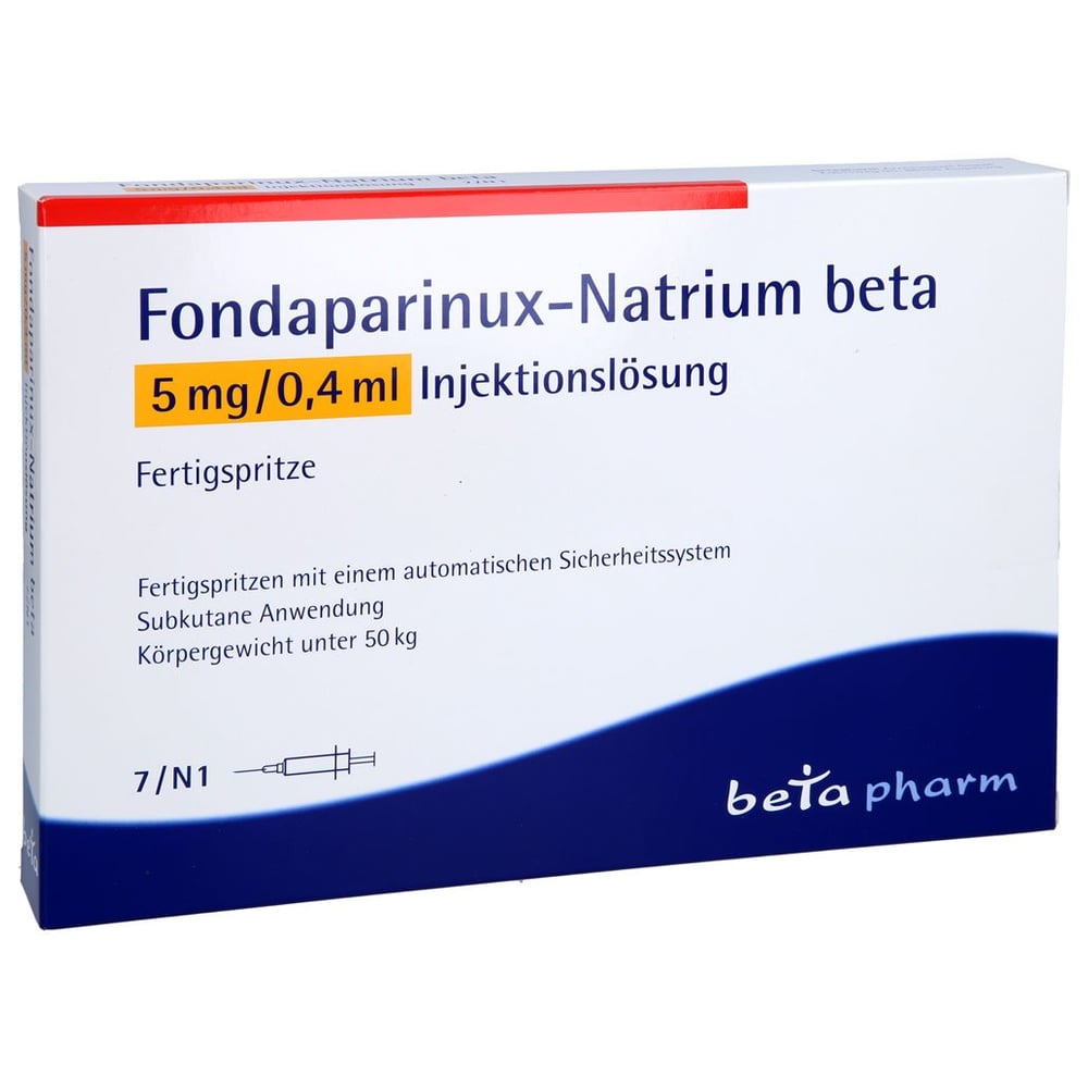 FONDAPARINUX-Natrium beta 5mg/0,4ml Inj.-L.F.-Sp.