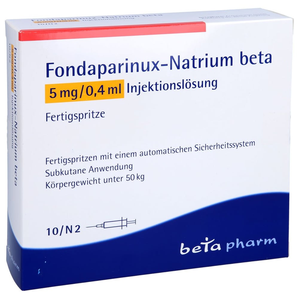 FONDAPARINUX-Natrium beta 5mg/0,4ml Inj.-L.F.-Sp.