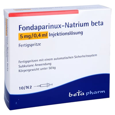 FONDAPARINUX-Natrium beta 5mg/0,4ml Inj.-L.F.-Sp.