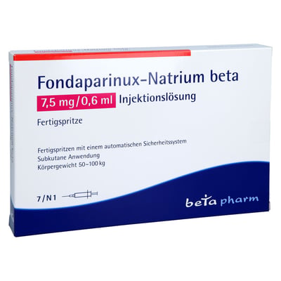 FONDAPARINUX-Natrium beta 7,5mg/0,6ml Inj.-L.F.-Sp