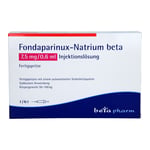 FONDAPARINUX-Natrium beta 7,5mg/0,6ml Inj.-L.F.-Sp